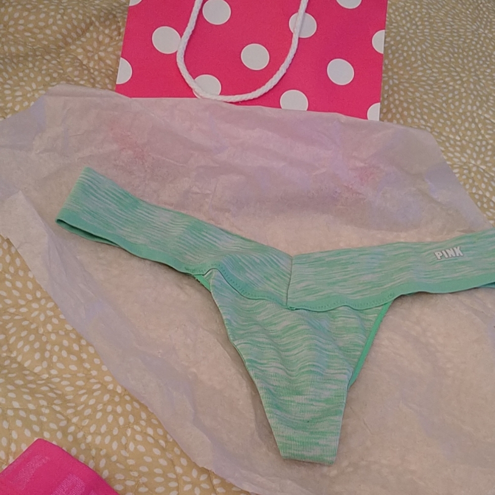 Pink thong